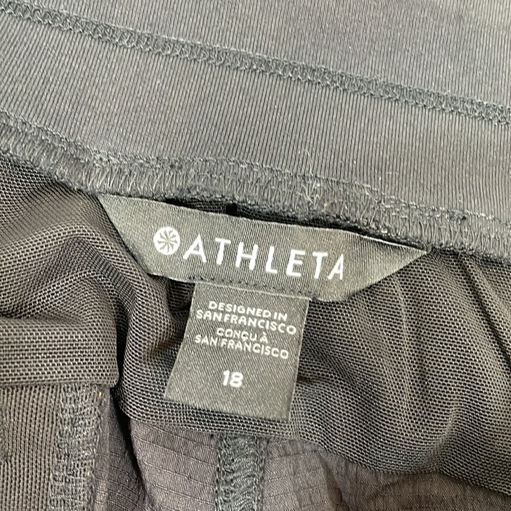 Athleta Trekkie North Jogger Size 18 Black EUC - Picture 5 of 15